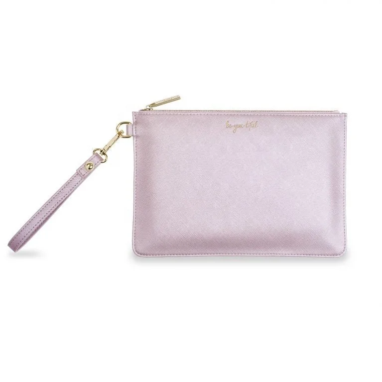 ins hot sale Mycelium Mushroom Extract Leather Vegan Clutch, mini Pouch for Ladies