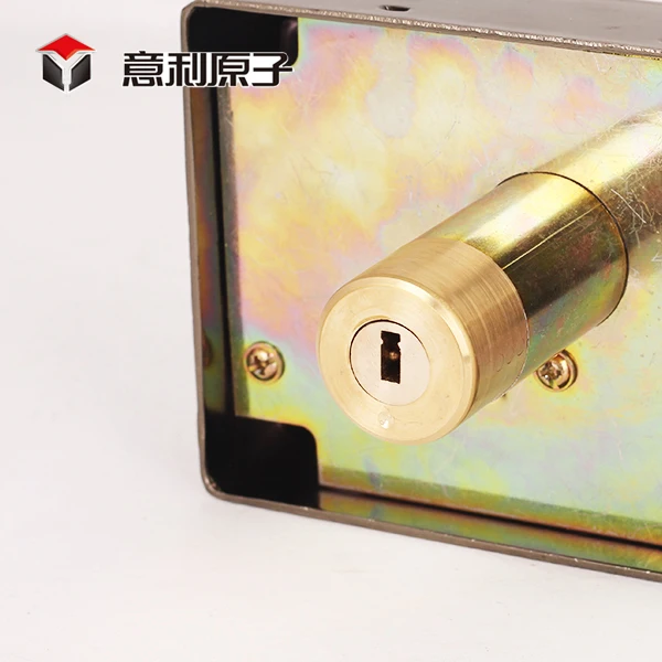 From Zhongshan Factory Rim Night Latch Lock Steel Lock The Door Wire Drawing rim lock