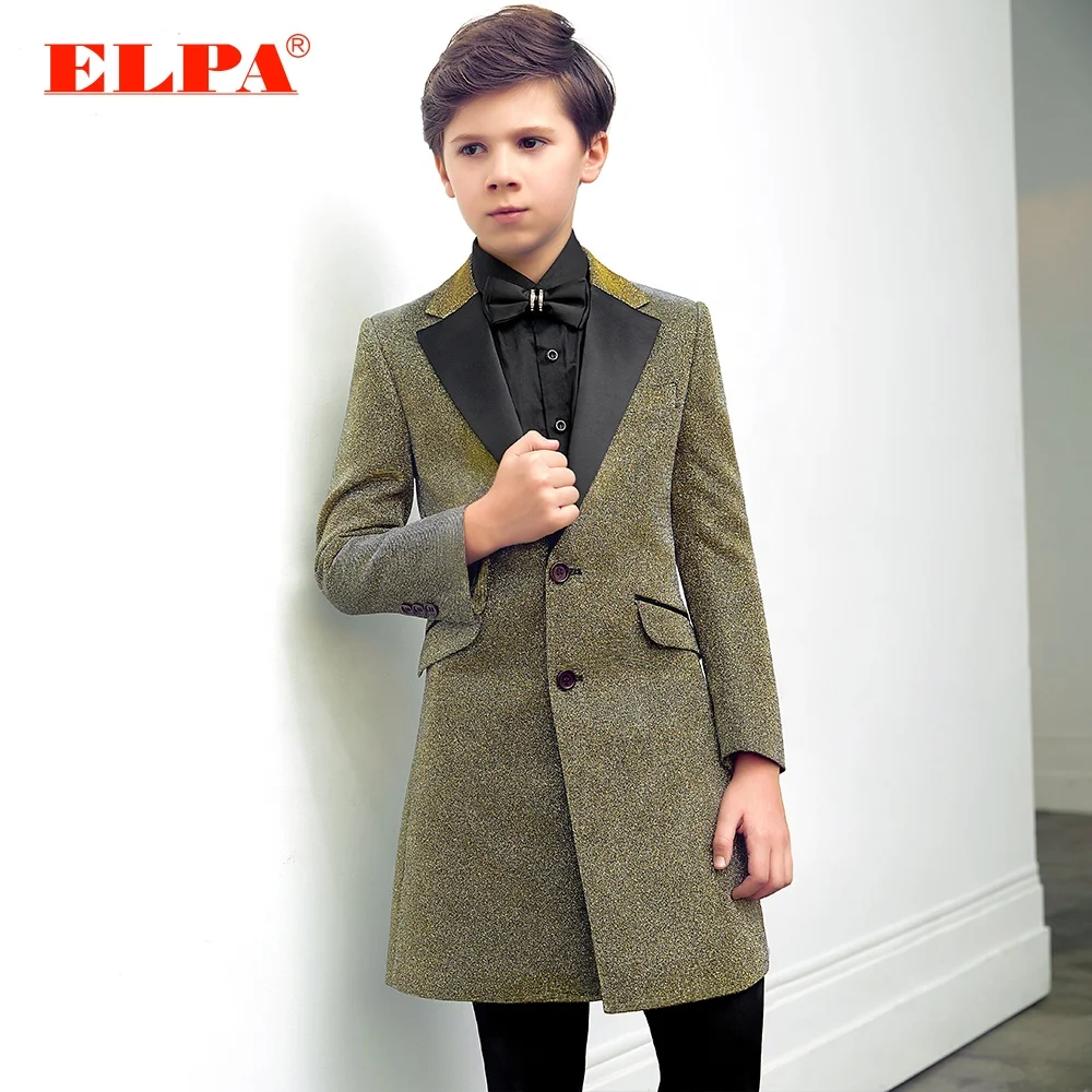 
ELPA readymade slim fit handsome boys Party dress ceremonial formal coat pant tuxedo suits for weddings 
