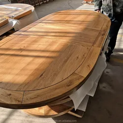 oak veneer dining table