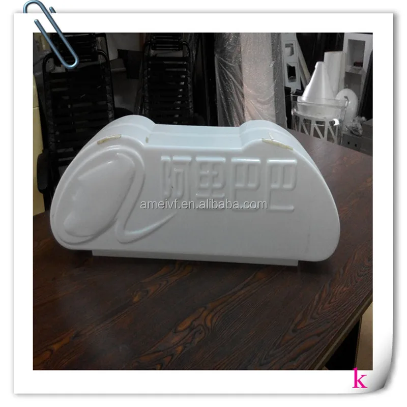 
OEM acrylic vacuum thermoforming plastic billboard 