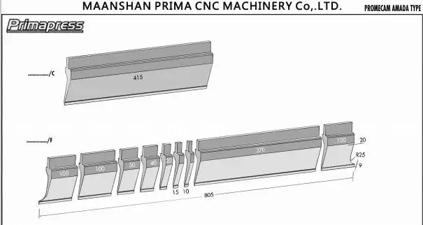 sheet metal forming dies press brake tooling hemming tool