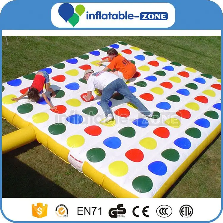 new products inflatable twister game popular funny inflatable outdoor twister for sale twister board game