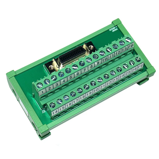 26-pin MDR/TB Interface Module, SCSI Connector-Teminal Block Conversion Unit,Convertor,Breakout Board JR-26TSC