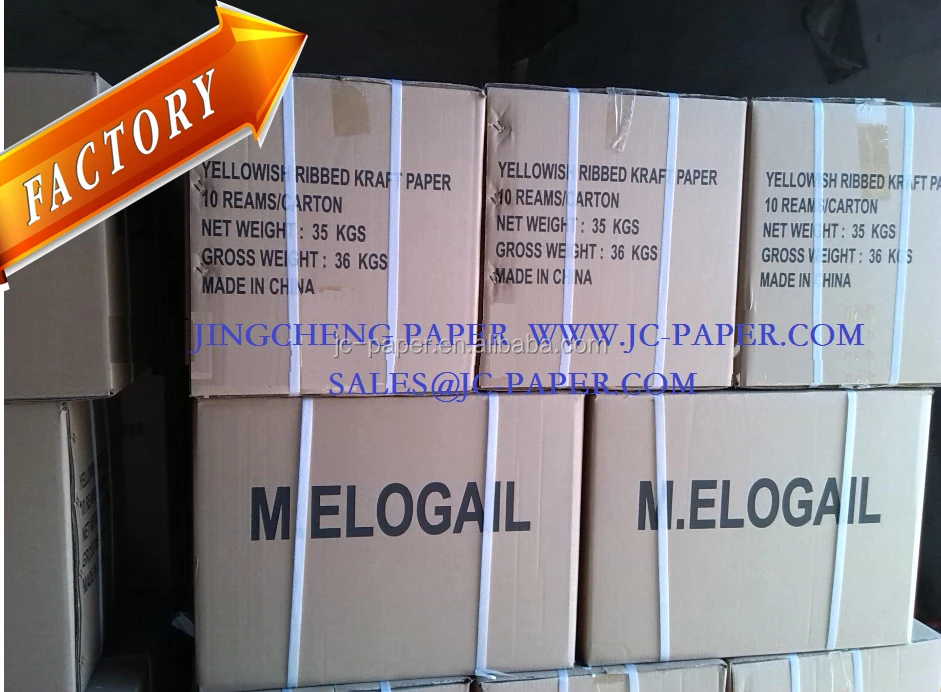 golden yellow kraft paper for envelop making