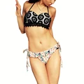 High new design Push Up Print Women Swimsuits 2016 Latest Bathing Suit Sexy Bikini Set Swimwear