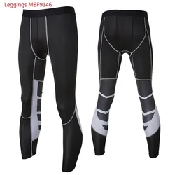Bulk Gym Leggings Custom Plain Running Pants Sports Leggings Men Fitness Sports Tight Leggings