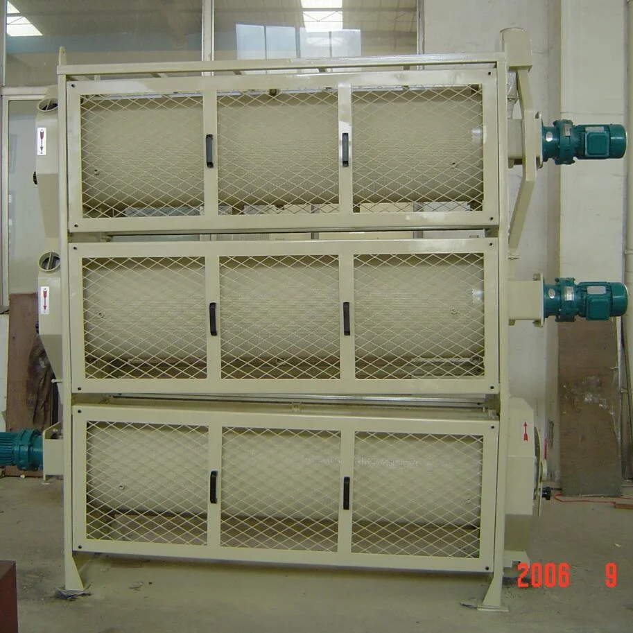Round grain and long grain indented cylinder separator, grass oats wheat seed rotary length separator