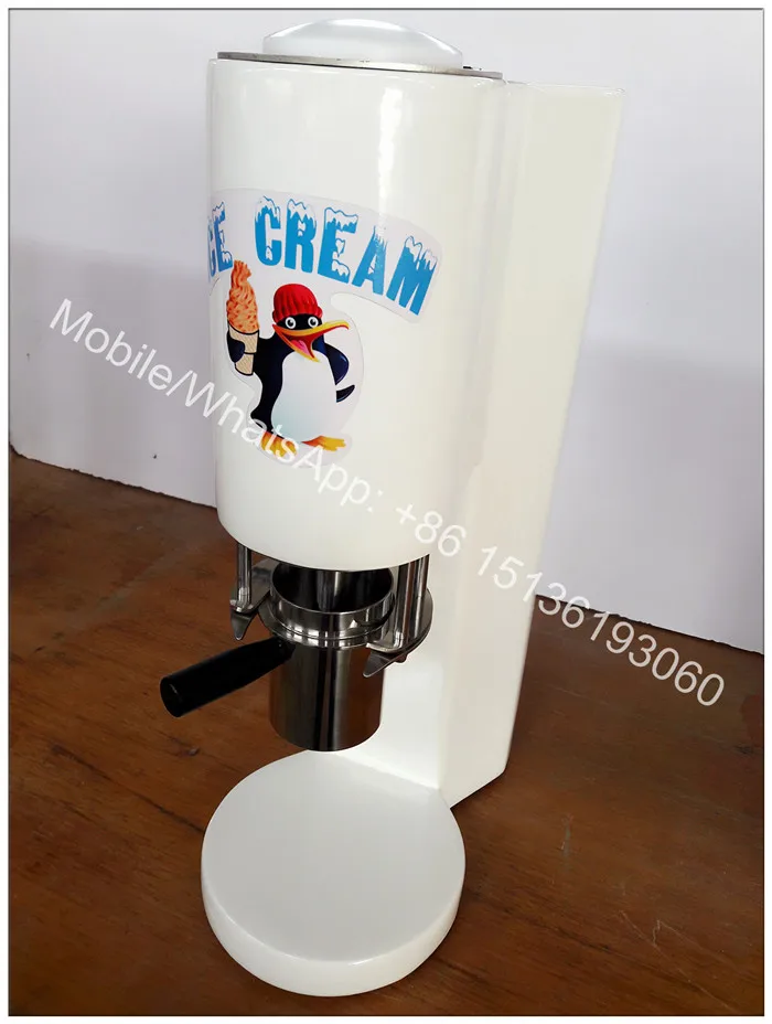 Soft sevice ice cream machine for making Spaghetti noodles shape