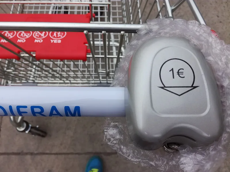 210L capacity America Style supermarket Shopping carts