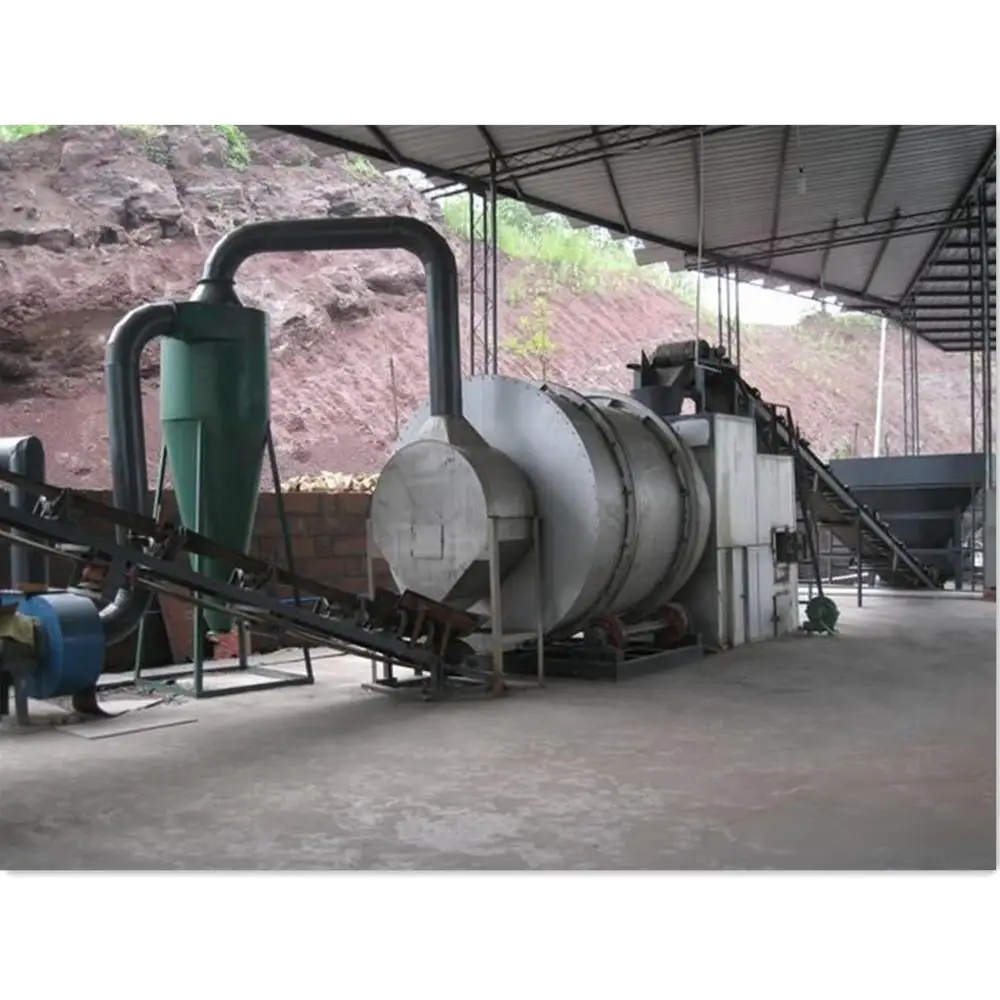 Three Cylinder Rotary Drum Dryer Machine Triple Pass Drying Equipment For Slag Coal Slime Sludge Dehydration Process