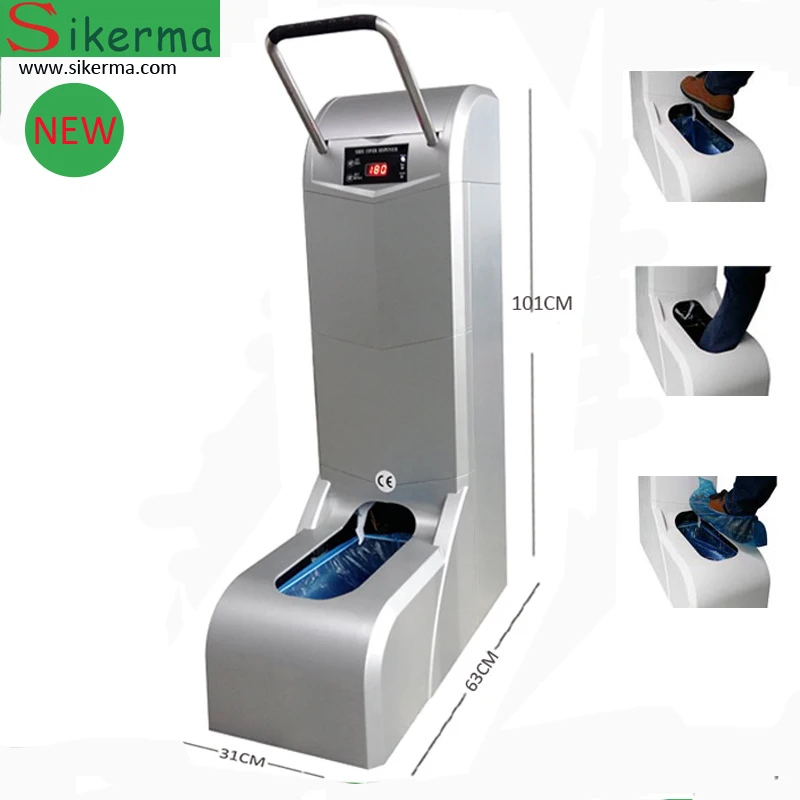 
CE certificate high quality Medical shoe cover machine /intelligent shoe covers dispenser / food cover dispenser 