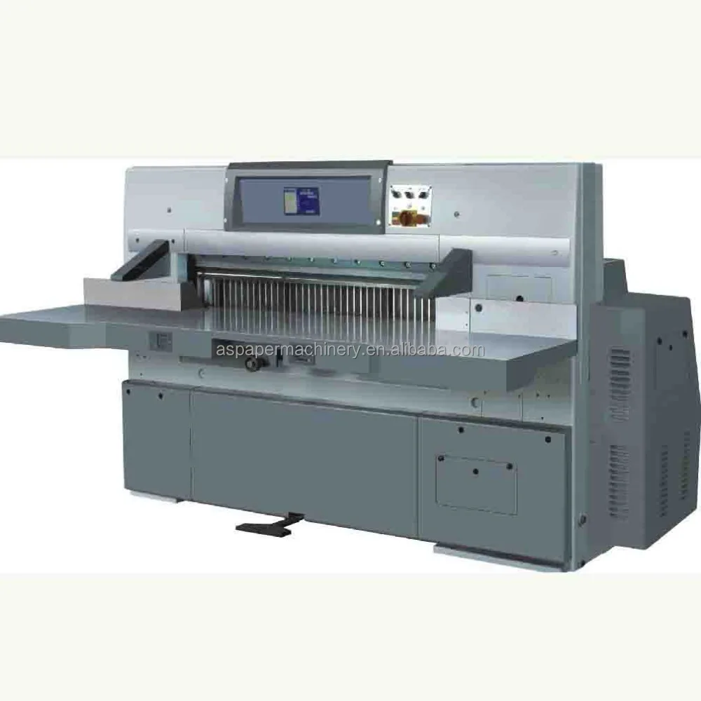 
hydraulic guillotine small paper cutting machine from paper mill machinery 