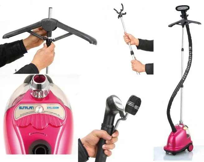 Electric clothes dryer iron clothes dryer Household 110w 220v Standing Garment Hanging Fabric Steamer With Ironing Board