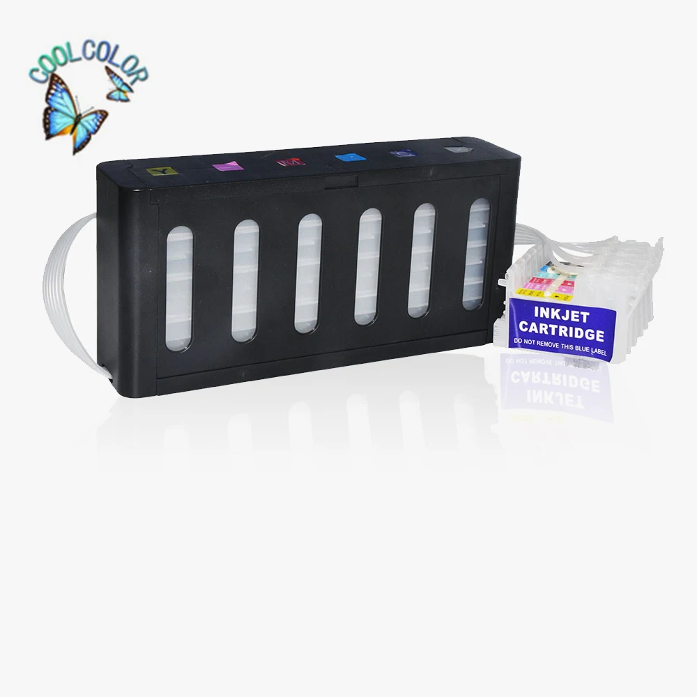 Роскошные 6 цветов СНПЧ комплект с СНПЧ картридж можно использовать для Epson T0851-T0856 патрон чернил для принтера Epson T60