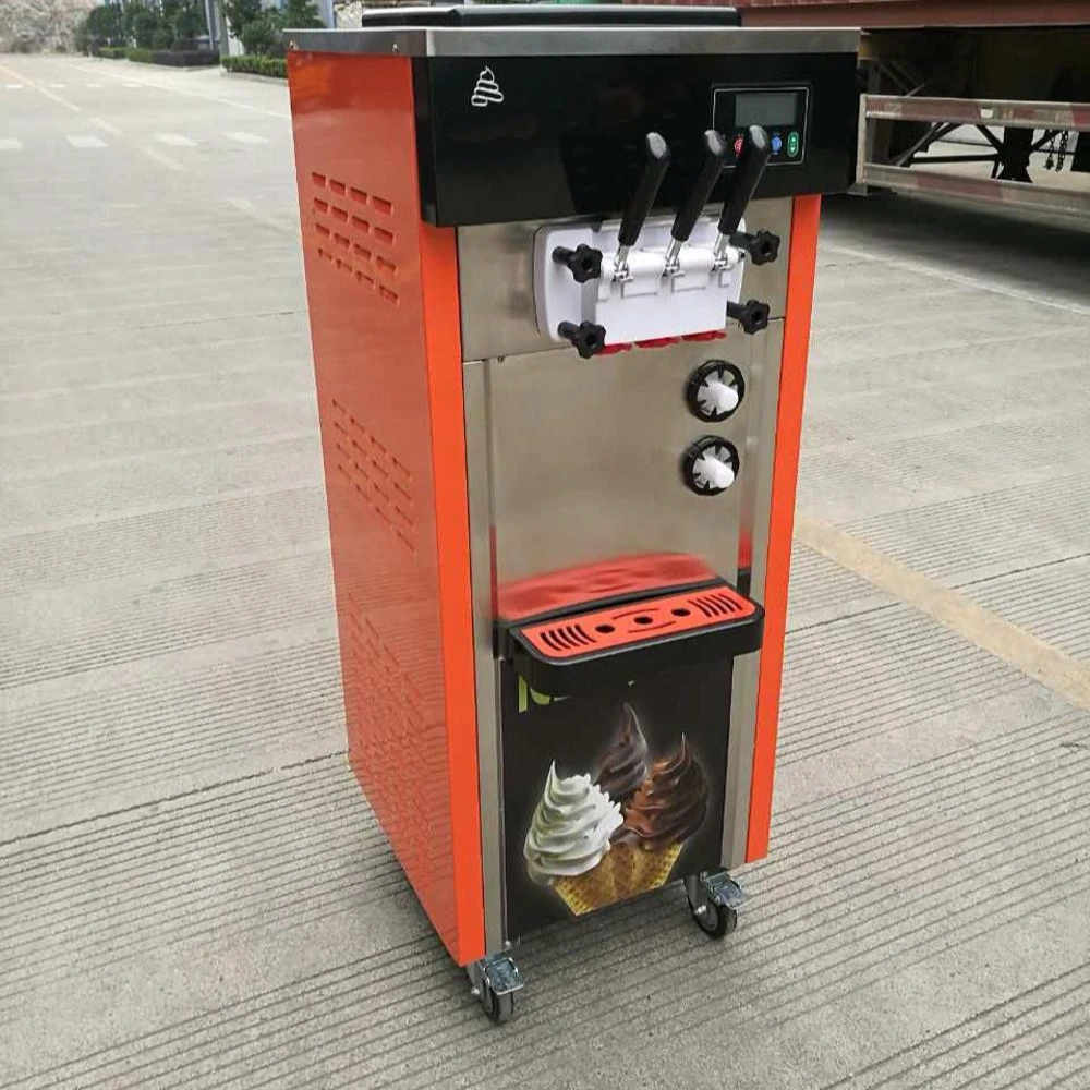 Популярная коммерческая мягкая машина для мороженого на продажу