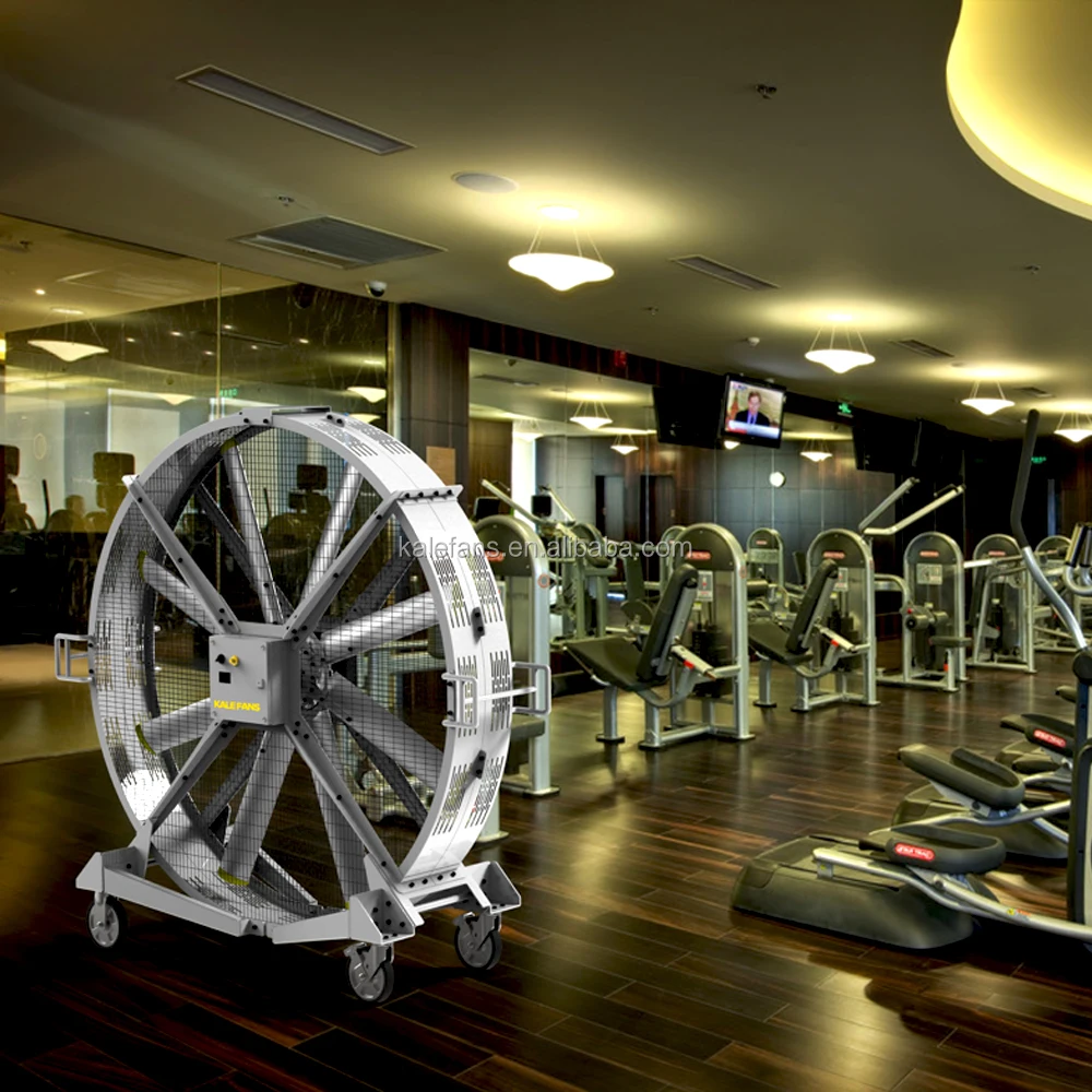 Facotry directly sale moveable floor industrial stand fan