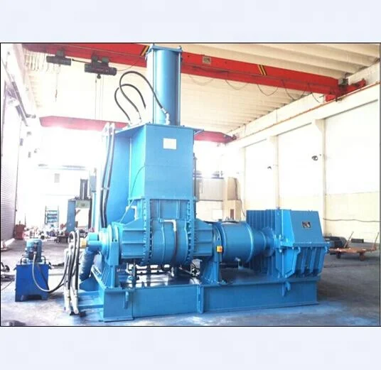75L Hydraulic rubber compound kneader machine / dispersion kneader mixer / rubber sheet production line