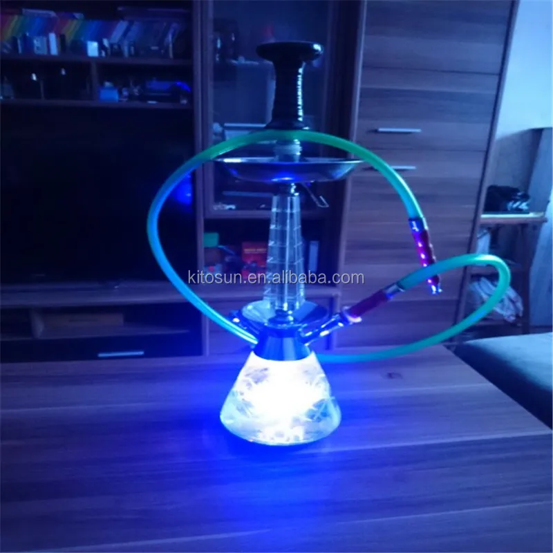 Rechargeable 6 inch colorful christmas decoration LED centerpiece base under table led light