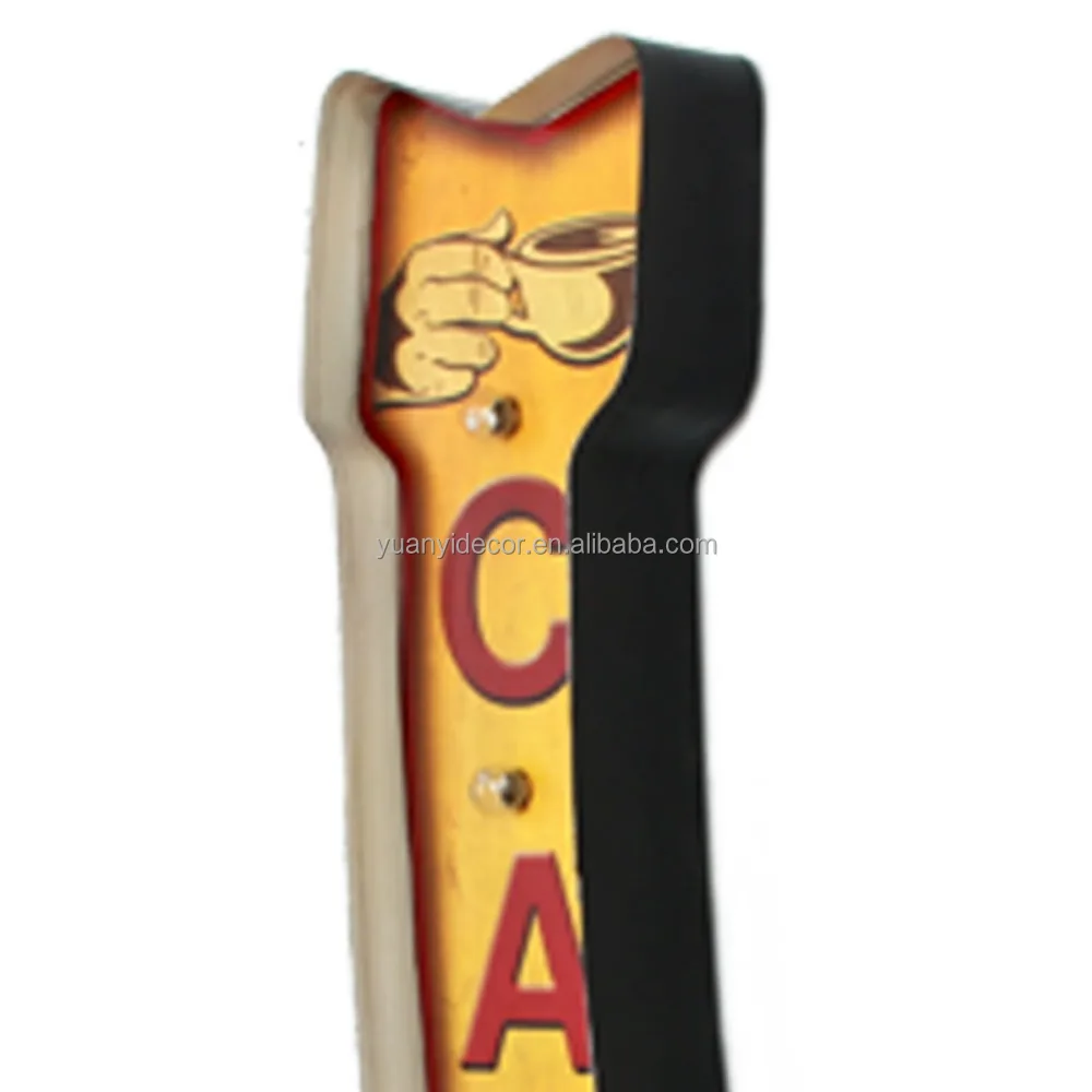 
Competitive Price Arrow CAFE Metal Led Sign Coffee 