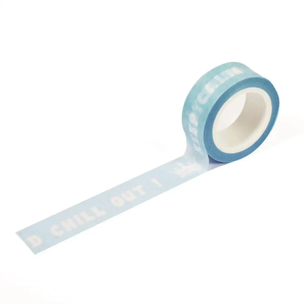 washi japanese paper custom printed tape rolls
