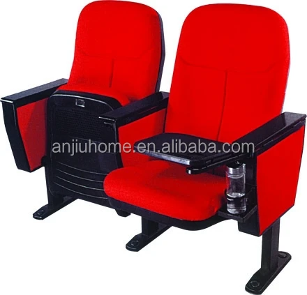 
Folding And Desk Commercial Cinema Seat Price Cup Holder Table Vip Plastic Auditorium Chair Writing Tablet 
