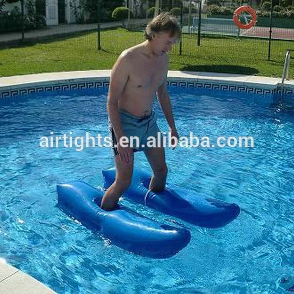 1.5m long water shoes, walking on water inflatable shoes for sale