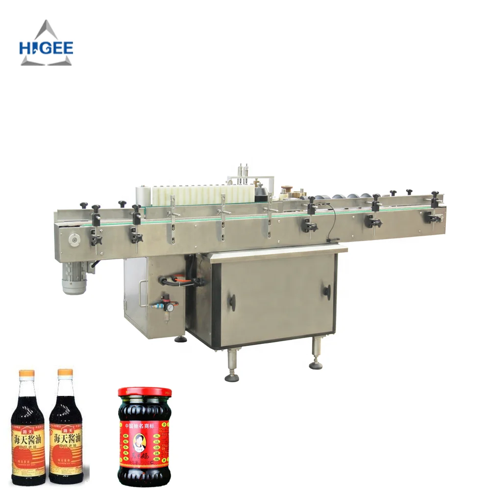 Automatic cold wet glue labeling machine for glass jar beer wine  bottle label applicator for aluminum can with paste labeling
