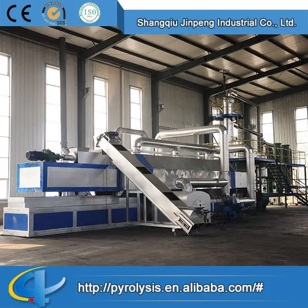 Горячая распродажа Высокое качество лучшая цена непрерывная шин отходов пиролиза завод