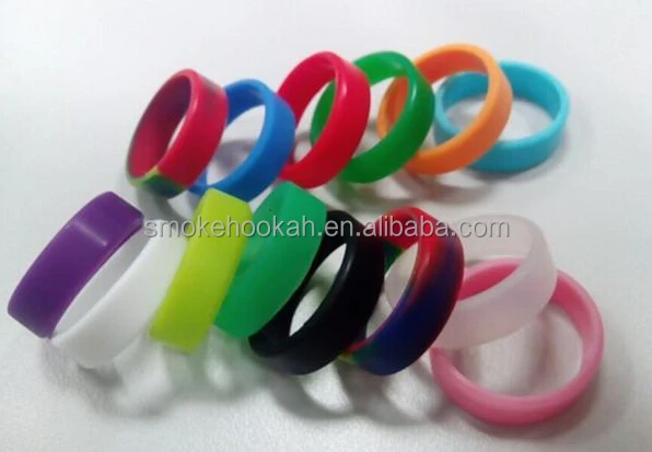 Electronic cigarette mod vape band, atomizer coil tool vapor band, colorful silicone vape band