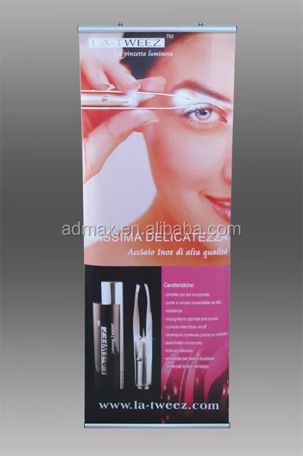 wholesale factory price banner stand poster rail hanger banner shopping mall banner