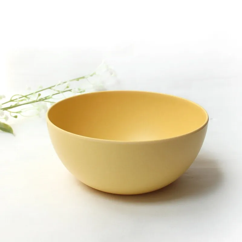 RPET hard plastic non-disposable dinner bowls with fruit animal and logo printing for kids