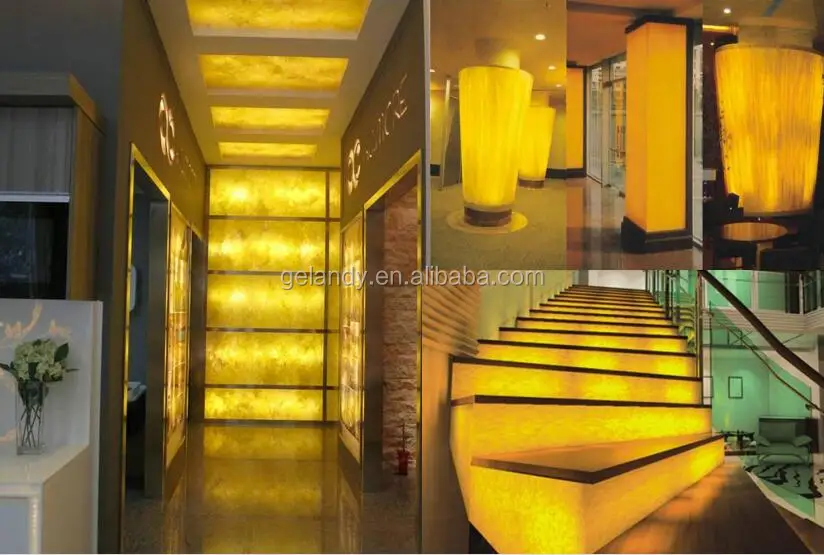 
Hot Sale new design Translucent Stone for Flooring Decoration 