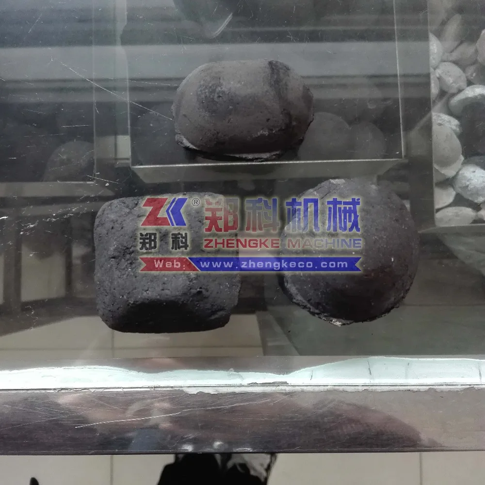 
BBQ coal dust charcoal powder briquette making production line 