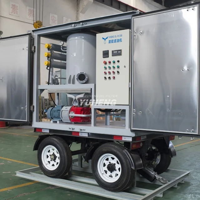 6000L/H High Vacuum Transformer Oil Filtration and Dehydration Plant
