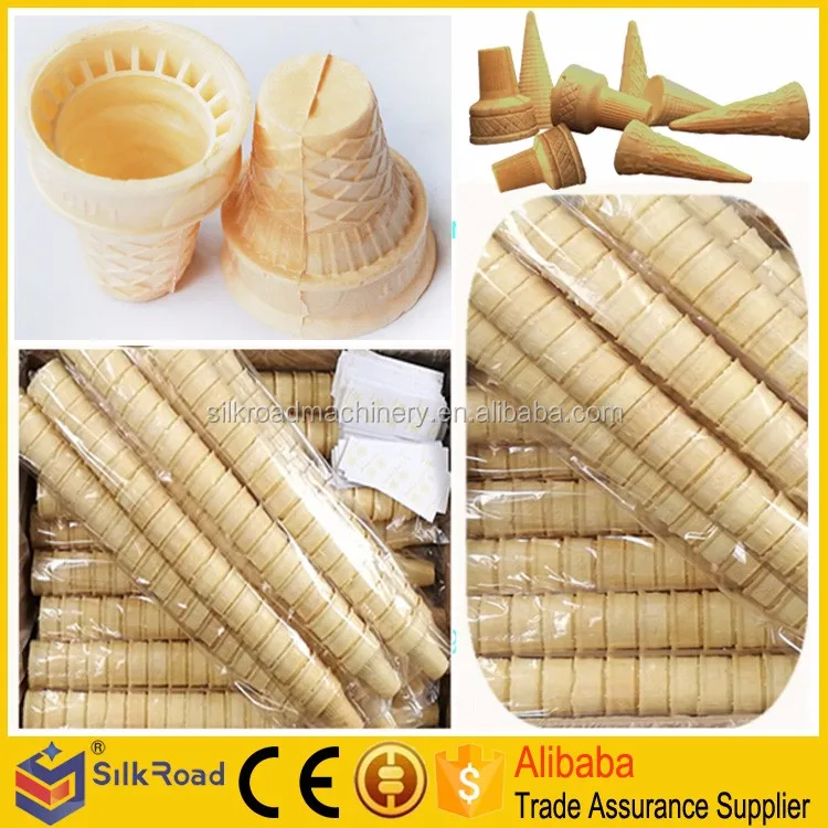 High Quality ice cream cone wafer biscuit machine