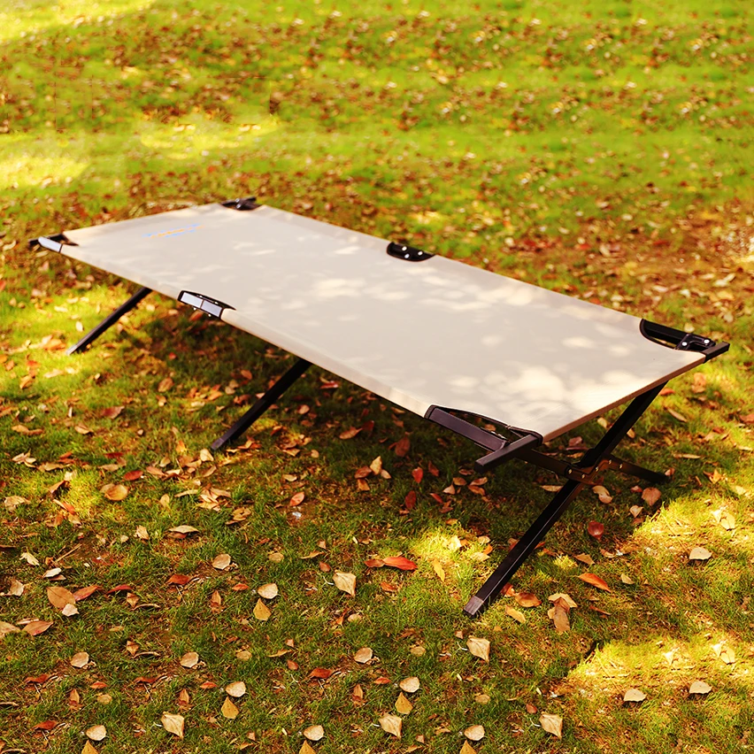 popular used portable fishing beach folding bed metal designer bed camping outdoor bed for adult