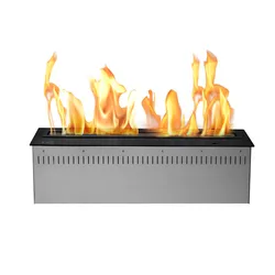 inno fire 36 inch intelligent stainless steel controller ethanol fireplace