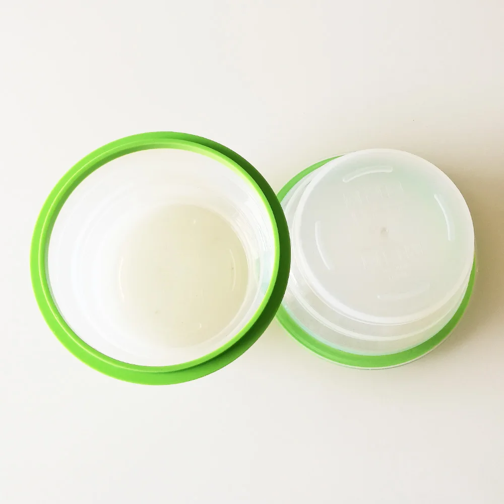 
food grade portable silicone collapsible salad bowl,food storage silicone bowl 