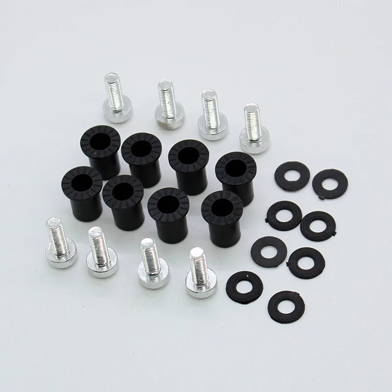 Brand- new motorcycle parts aluminum plastic material windshield bolts racing windscreen screw fits CBR600