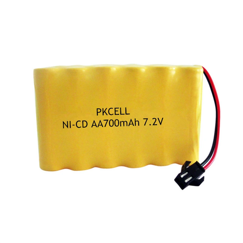 
Customize Ni-Cd battery pack 6V AA600mAh For Emergency Light 