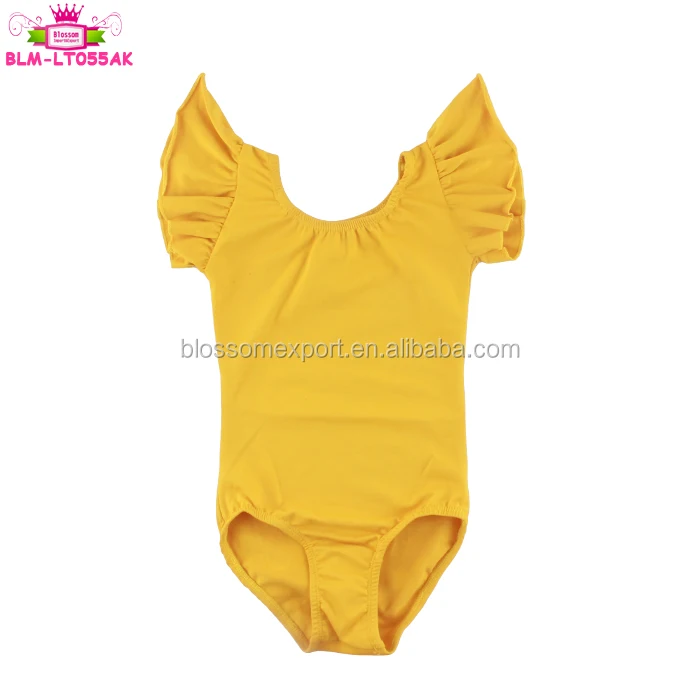 Оптовая продажа, Детские гимнастические костюмы с рукавами-фонариками для девочек, танцевальная одежда, балетное танцевальное трико