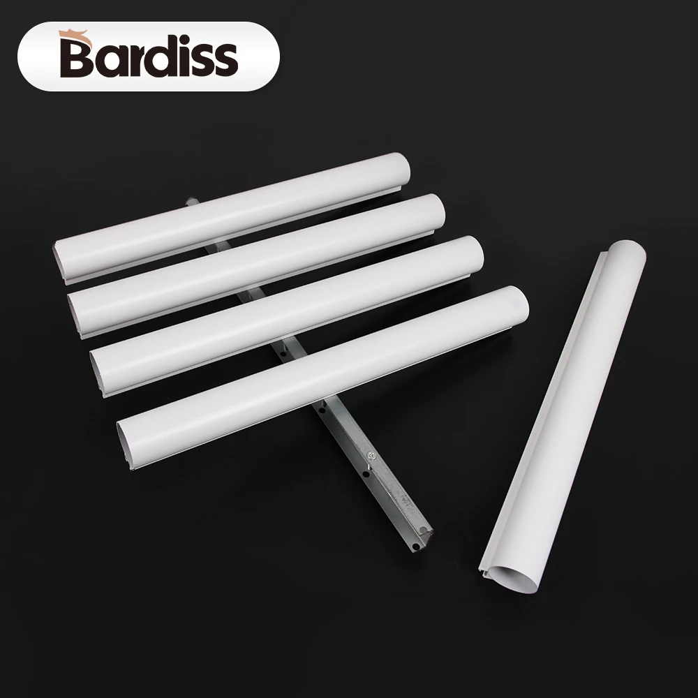 Latest U shaped suspended metal ceiling round tube aluminum baffle ceiling