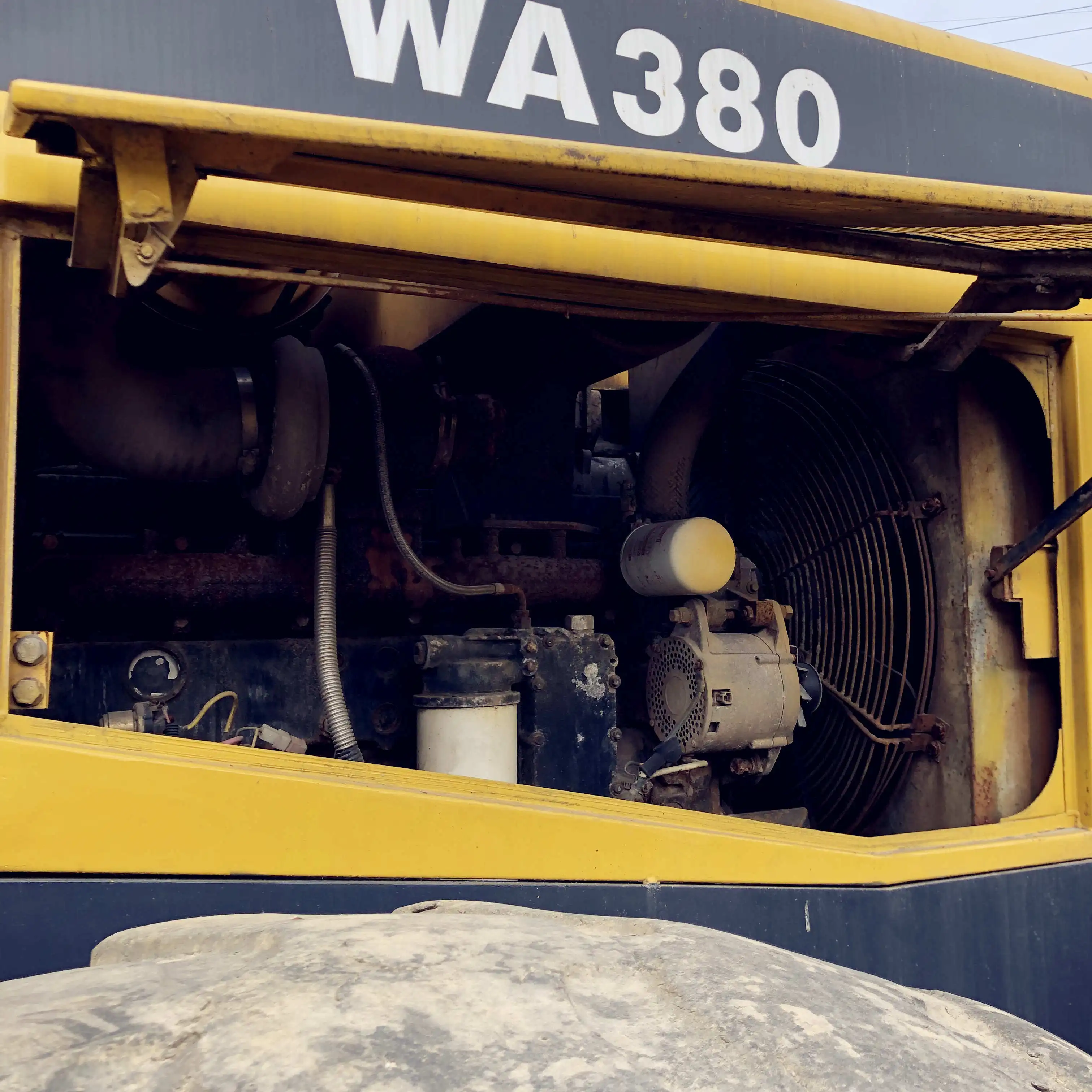 Used WA380 Loader/Komatsuu  WA380 Wheel Loader in good condition fro sale