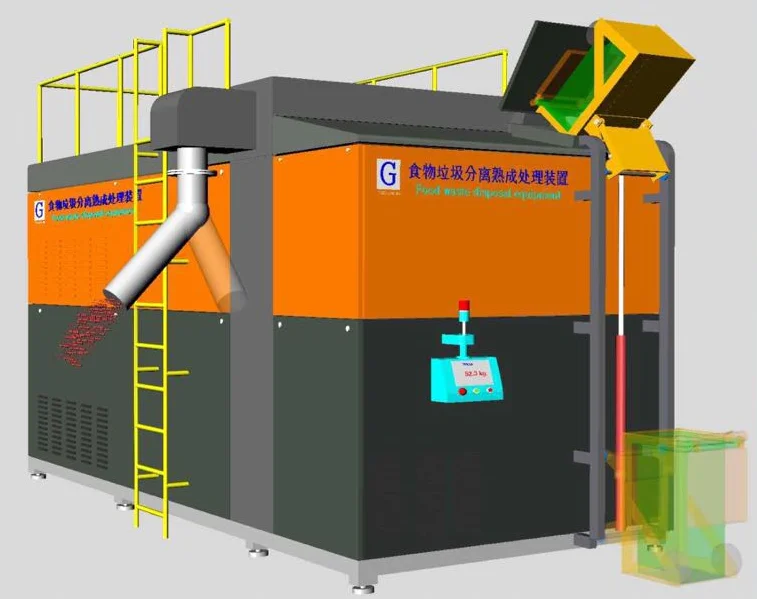 Того пищевых отходов переработки и брожение машина TG-CC-200