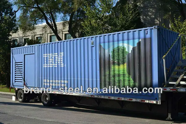 Модульная мебелью дом контейнера с колесом для продажи