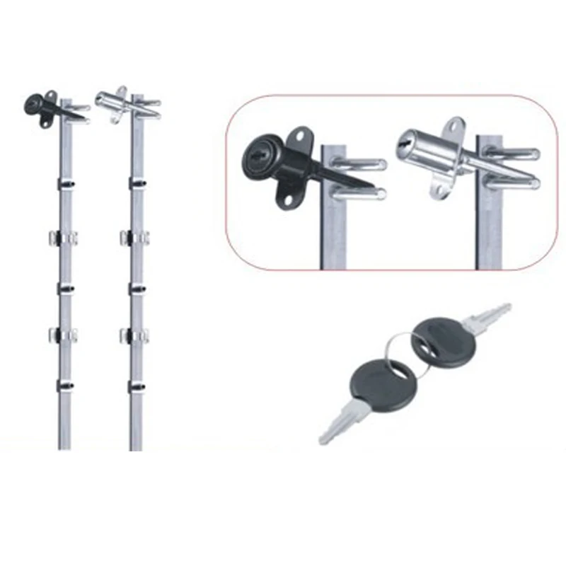 3 unit Side Drawer Lock File Drawer Lock 600mm