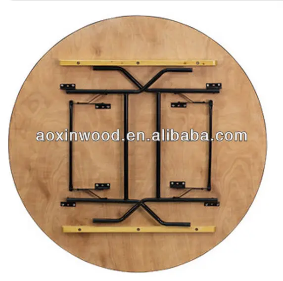Round Table PVC edge with Plywood top for sale / outdoor