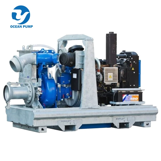 High Quality Dewatering Pumps Diesel Engine Driven