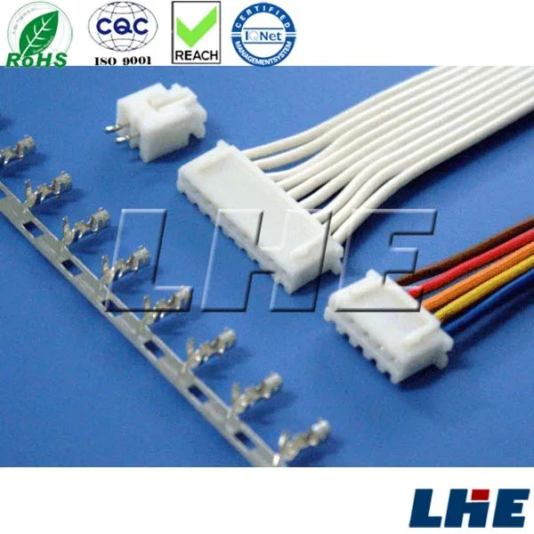 Electric water heater wire harness jst xh connector 2.5mm pitch